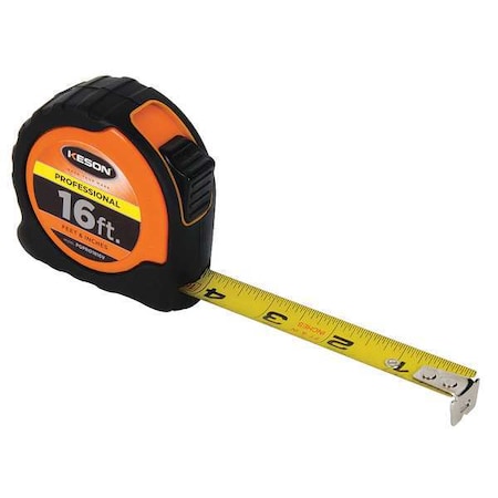16 ft Tape Measure, 1 in Blade
