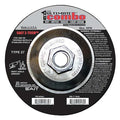 Depressed Center Cut-Off Wheel, Type 27, 4 1/2 in Dia, 0.095 in Thick, 5/8"-11 Arbor Hole Size