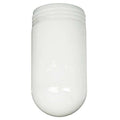GlassGlobe, 3 1/2"L, 3 1/2"W, 5 1/4"H, White