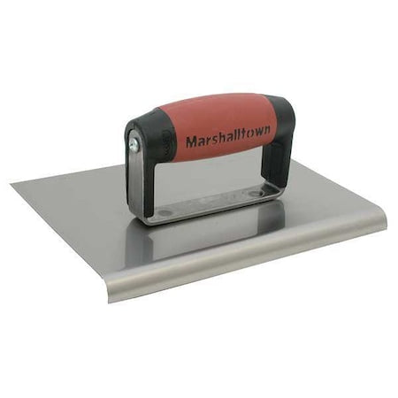 Hand Edger, 6 x 4 In, 3/8 In Radius, SS