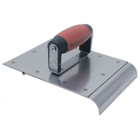 Safety Step Edger/Groover, 6 x 8 In, SS