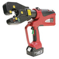 Cordless 4 Point Crimping Tool, 6 Ton power, 18V Makita Battery, Dieless C-Head