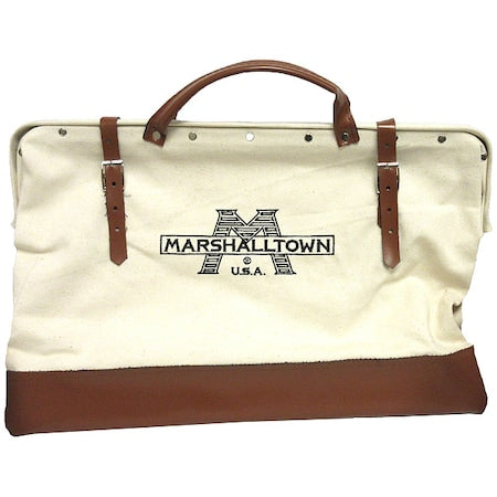 Tool Bag, Brown, White, Canvas, 1 Pockets