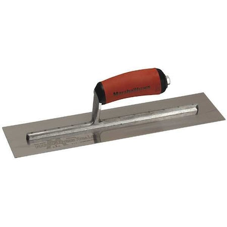 Square-EndTrowels, 14inL, 3inW, CarbonSteel
