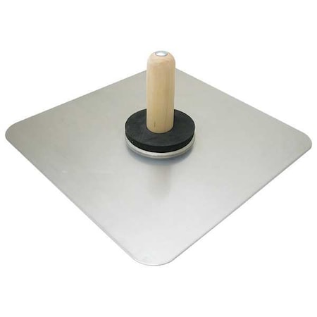 Drywall/Masonry Hawk, 13"L, 13"W, WoodHndl