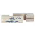 Line Blocks, 3-3/4 In, Hardwood, Pair