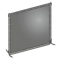 Welding Screen, Transparent PVC, 6 ft. W., 6 ft. H., 13 oz/sq yd, 150 Degrees F Withstand Temp.