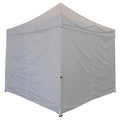 Side Wall, White, Polyester, 85 In H, PK2
