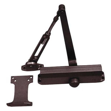 Manual, Hydraulic, SC60 Series Surface Closers, Door Closer, Standard Duty Interior, Dark Bronze