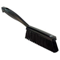 1 19/32 in W Bench Brush, Soft, 6 3/4 in L Handle, 7 in L Brush, Black, Plastic, 13 in L Overall