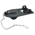 Toilet Flapper, Rubber, Black