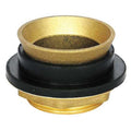 Full Open Flush Valve Spud For American Standard, Sloan, Zurn, 1-1/2 in, Brass