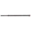 4-Cutter Hammer Drill Bit 1" x 22-1/2"L, SDS Max