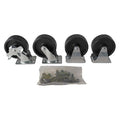 Plate Castr Kt, Polypropyln, 3", 150 lb, PK4