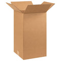 10 in x 10 in x 18 in Shipping Box, Kraft, Corrugate, Single Wall, 32 ECT