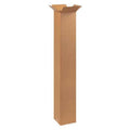 10 in x 10 in x 60 in Shipping Box, Kraft, Corrugate, Single Wall, 32 ECT