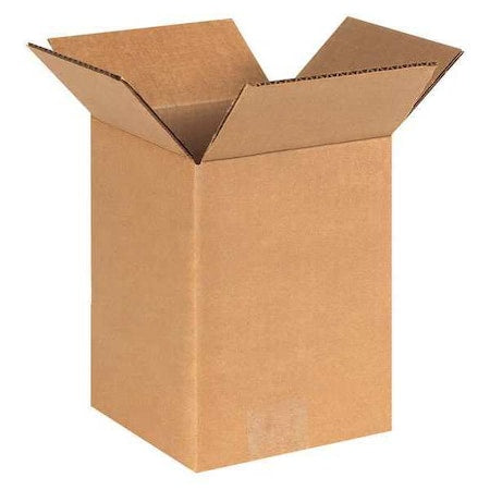 8 in x 6 in x 8 in Shipping Box, Kraft, Corrugate, Single Wall, 32 ECT