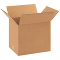 11 1/4 in x 8 3/4 in x 9 1/2 in Shipping Box, Kraft, Corrugate, Single Wall, 32 ECT