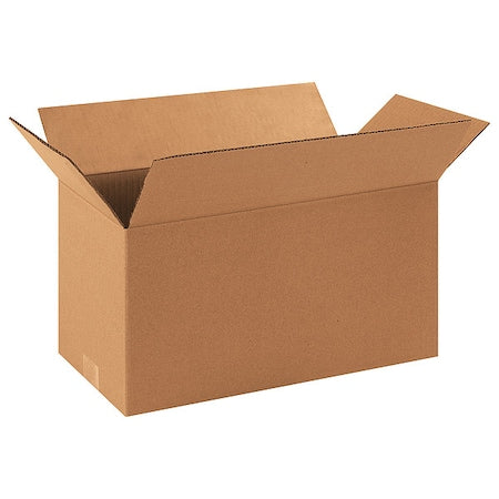 16 in x 8 in x 8 in Shipping Box, Kraft, Corrugate, Single Wall, 32 ECT