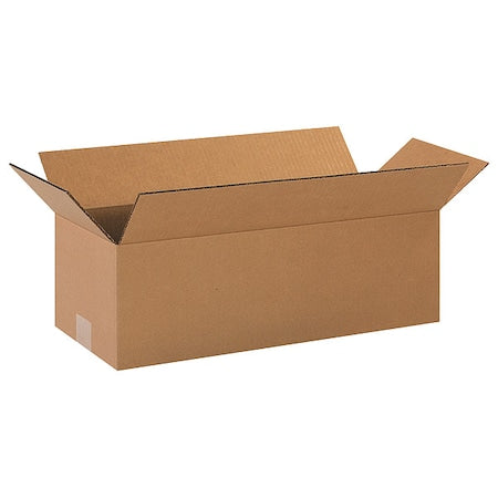 20 in x 8 in x 6 in Shipping Box, Kraft, Corrugate, Single Wall, 32 ECT