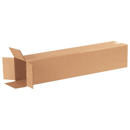 6 in x 6 in x 30 in Shipping Box, Kraft, Corrugate, Single Wall, 32 ECT