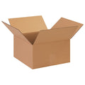 13 1/2 in x 13 1/2 in x 7 1/2 in Shipping Box, Kraft, Corrugate, Single Wall, 32 ECT
