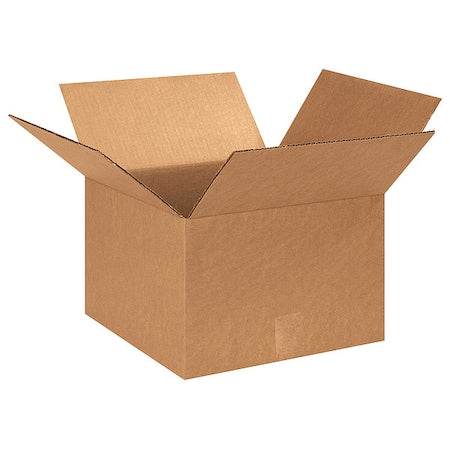 13 in x 13 in x 9 in Shipping Box, Kraft, Corrugate, Single Wall, 32 ECT