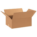 15 in x 11 in x 6 in Shipping Box, Kraft, Corrugate, Single Wall, 32 ECT