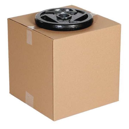 11 1/4 in x 8 3/4 in x 12 in Shipping Box, Kraft, Corrugate, Single Wall, 32 ECT