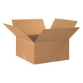 18 1/2 in x 18 1/2 in x 9 in Shipping Box, Kraft, Corrugate, Single Wall, 32 ECT