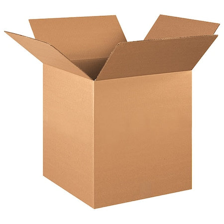 16 in x 16 in x 18 in Shipping Box, Kraft, Corrugate, Single Wall, 32 ECT