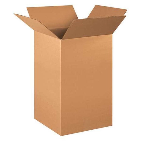 16 in x 16 in x 30 in Shipping Box, Kraft, Corrugate, Single Wall, 32 ECT