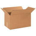17 in x 10 in x 10 in Shipping Box, Kraft, Corrugate, Single Wall, 32 ECT