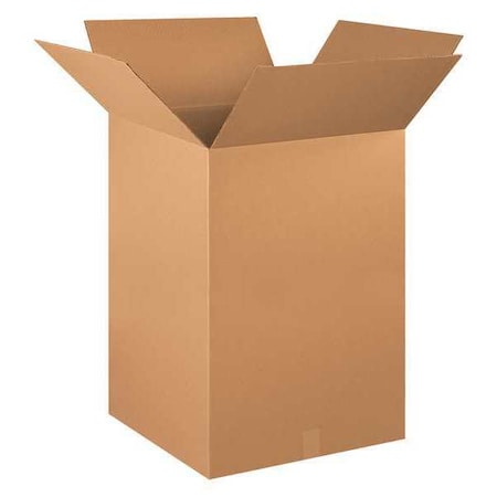 22 in x 22 in x 30 in Shipping Box, Kraft, Corrugate, Single Wall, 32 ECT