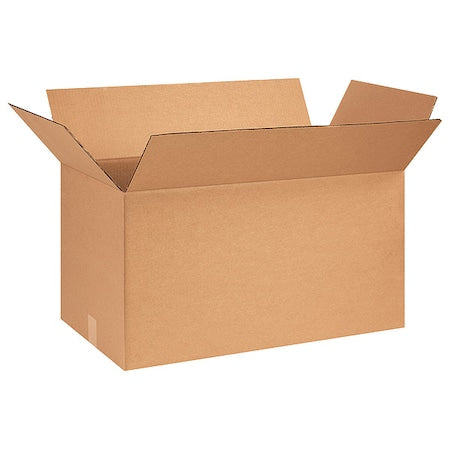 26 in x 14 in x 14 in Shipping Box, Kraft, Corrugate, Single Wall, 32 ECT