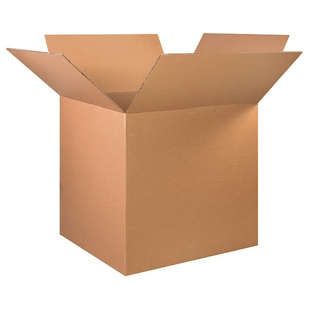 32 in x 32 in x 32 in Shipping Box, Kraft, Corrugate, Double Wall, 48 ECT