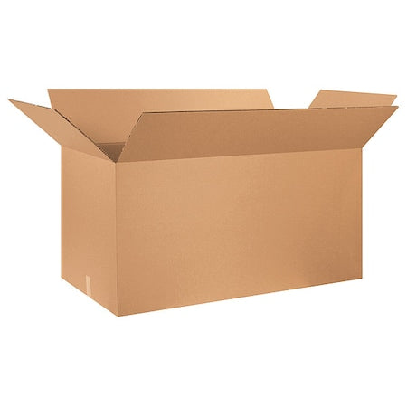 48 in x 24 in x 24 in Shipping Box, Kraft, Corrugate, Double Wall, 48 ECT