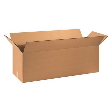 36 in x 12 in x 12 in Shipping Box, Kraft, Corrugate, Double Wall, 48 ECT