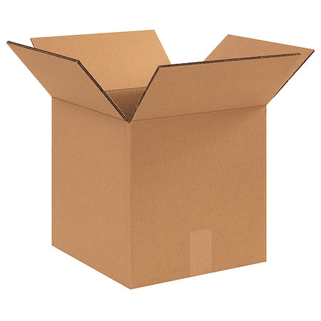 12 in x 12 in x 12 in Shipping Box, Kraft, Corrugate, Double Wall, 71 ECT