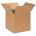 14 in x 14 in x 14 in Shipping Box, Kraft, Corrugate, Single Wall, 44 ECT