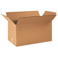 24 in x 12 in x 12 in Shipping Box, Kraft, Corrugate, Double Wall, 48 ECT