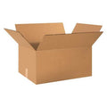 24 in x 18 in x 12 in Shipping Box, Kraft, Corrugate, Double Wall, 48 ECT