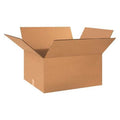 24 in x 20 in x 12 in Shipping Box, Kraft, Corrugate, Double Wall, 48 ECT