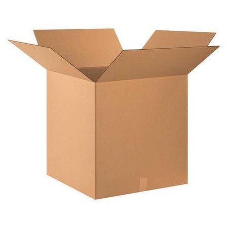 24 in x 24 in x 24 in Shipping Box, Kraft, Corrugate, Single Wall, 44 ECT