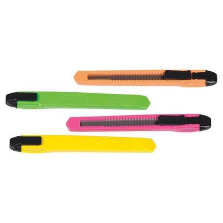 Snap-Off Utility Knife Snap-Off, 5 1/2 in L
