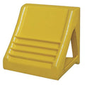 Wheel Chock, Heavy-Duty Steel, Yellow