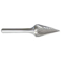Carbide Bur, Pointed Cone, 5/8, 1/4 Shank