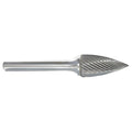 Carbide Bur, Pointed Tree, 3/4, 1/4 Shank