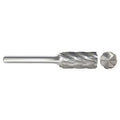 Carbide Bur, End Cut, 3/8 In, 1/4 Shank