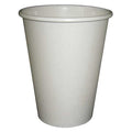 Disposable Hot cup 8 oz. White, Paper, Pk1000